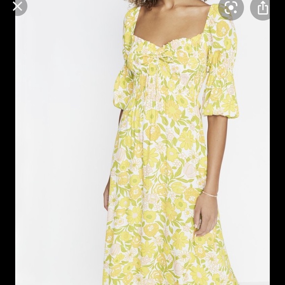 Flash sale 🔥🔥🔥 🆕 FAITHFULL the brand jolene dress 2 - Picture 2 of 3